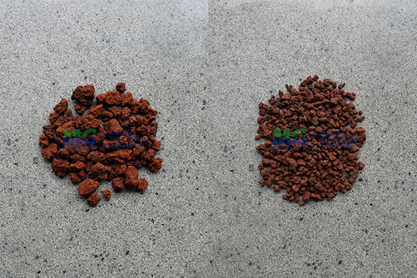 batu apung merah halus