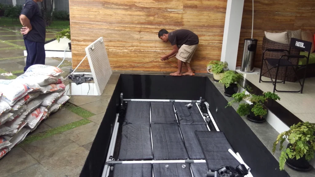 batu apung untuk media filter kolam ikan
